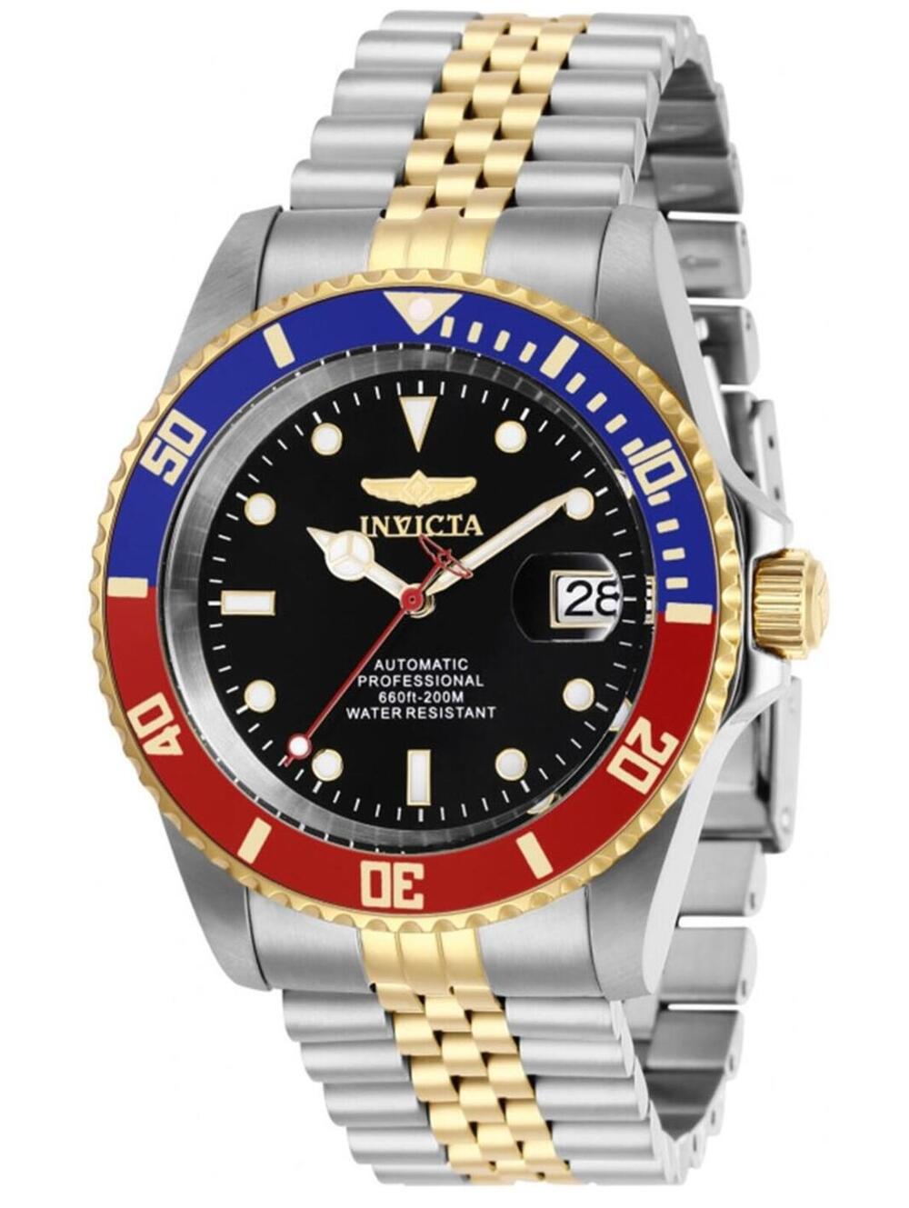 Invicta Pro Diver Navigator Automatic Men's Watch - 42mm, Steel, Gold (29180)